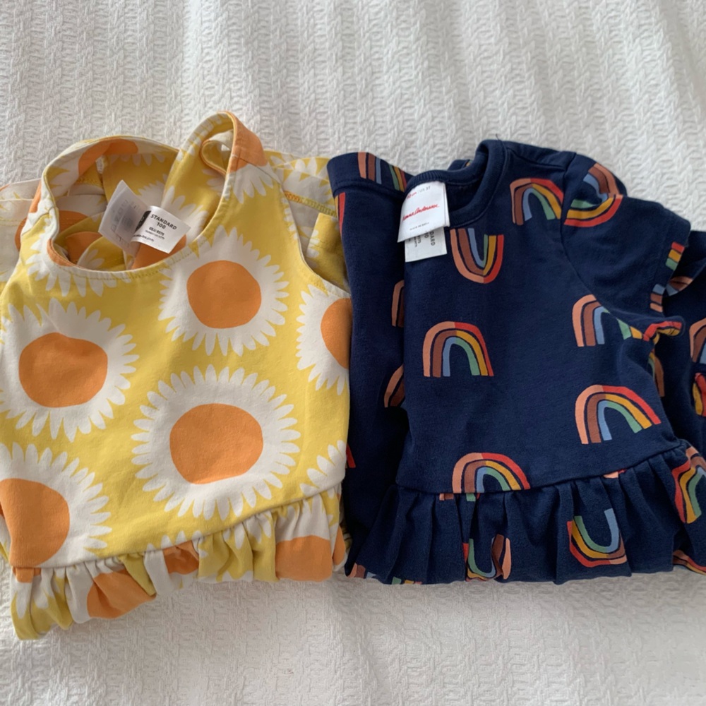 Bundle of 2 Hanna Andersson dresses size 3T